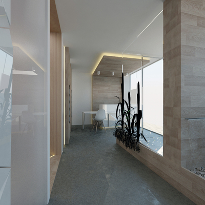 Recepción y entrada