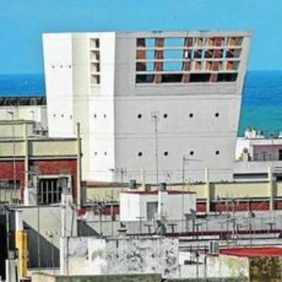 Obra de climatización del Rectorado de la Universidad de Cádiz.