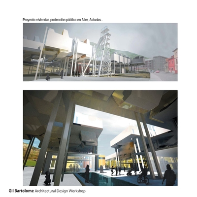 Viviendas Y Recuperación Mina Carbón En Aller, Asturias