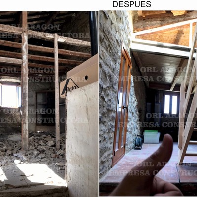 Rehabilitación de casas de pueblo