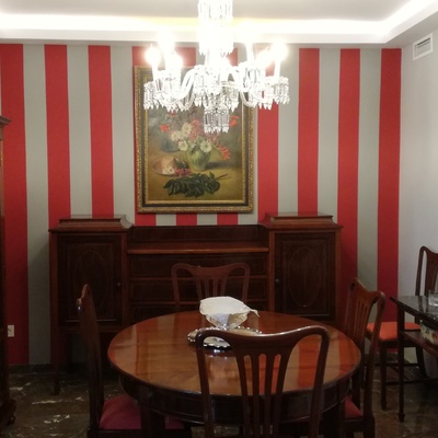 Reforma clásica de salón