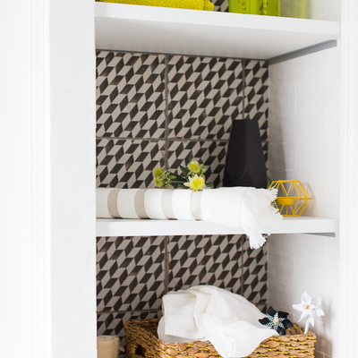 Reforma de baño retro