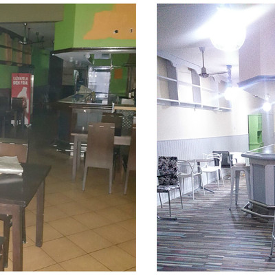 Reforma de Cafetería. Avenida de la Costa. 