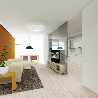 Reforma de piso de 67m2