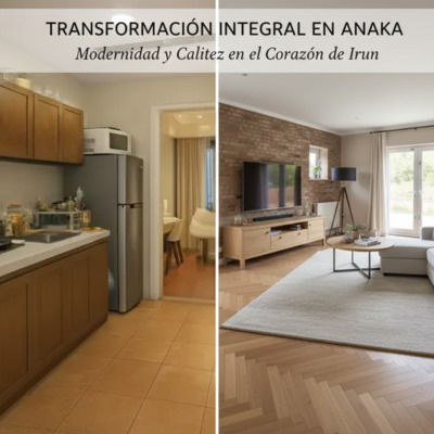 Transformación Integral en Anaka: Modernidad y Calidez en el Corazón de Irun