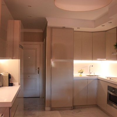 Reforma Integral De Salón, Cocina Y Dormitorio En Vivienda