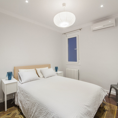 Reforma integral de vivienda. Detalle  habitación