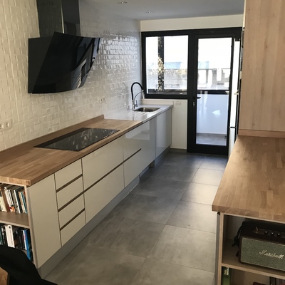 reforma integral, diseñamos la cocina e interiorismo