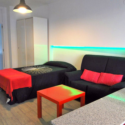 Reforma integral estudio, salita-dormitorio