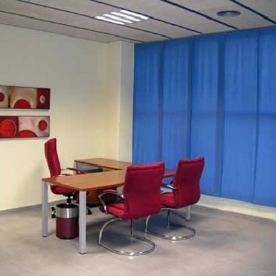 Reforma odicina en Barcelona: combinación de colores