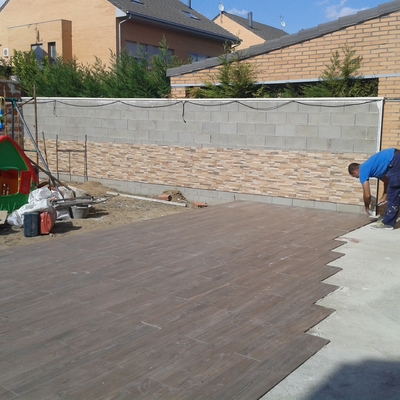 Reforma de patio, Madrid