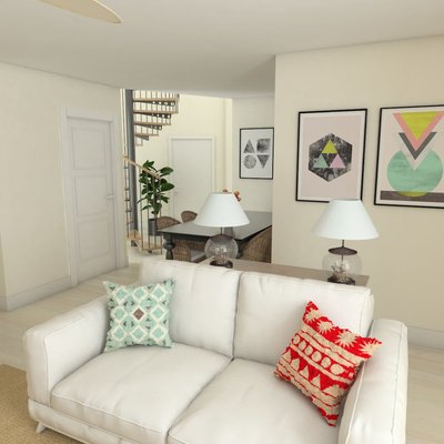 Reforma y decoración de Ático en Zahara de los Atunes, Cádiz.