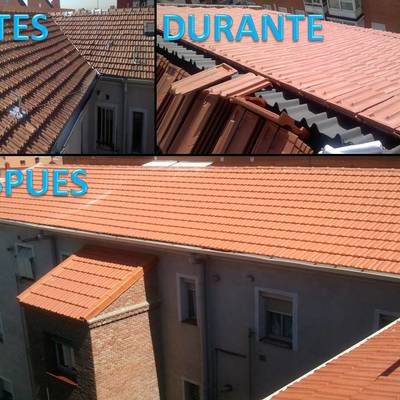Rehabilitacion de cubiertas en Madrid
