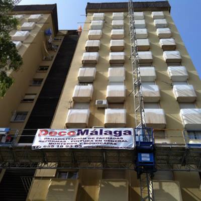 Rehabilitacion de fachada, Malaga