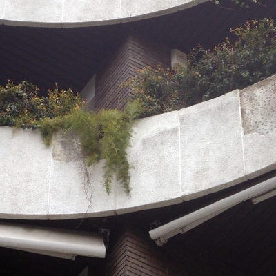 Rehabilitación fachada e impermeabilización jardineras