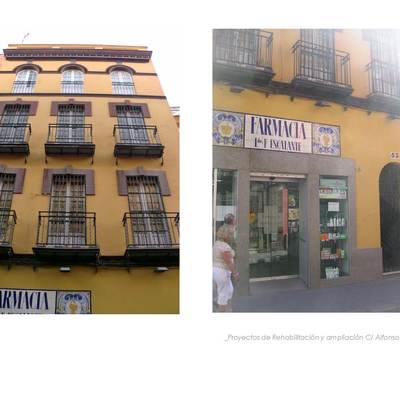 Proyecto de Rehabilitación de inmueble en C/ Alfonso XII, Sevilla.
