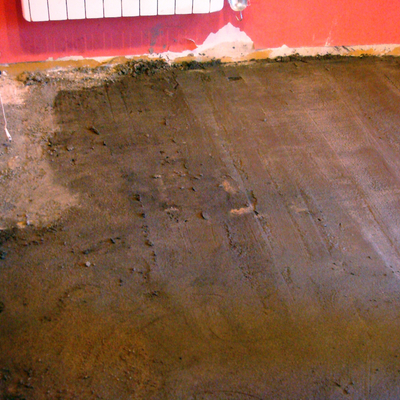 Rehabilitación de suelos en casa de pueblo 3 soleras