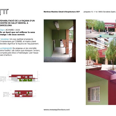 Rehabilitación Fachada Equipamiento