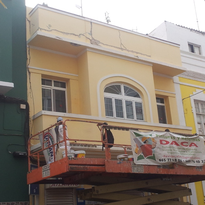 Rehabilitación Fachada Perez Munoz Nº 34