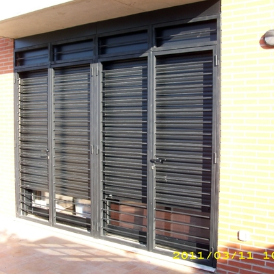 Seguridad mediante la colocacion de rejas 