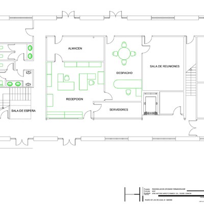 Remodelacion De Las Oficinas De Formacion De Adif