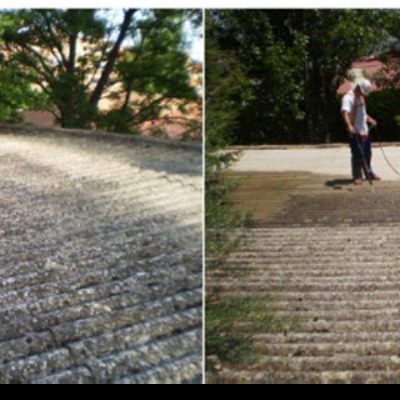 Reparación de cubierta de uralita