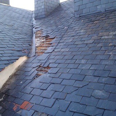 Reparación De Cubiertas Del Edificio Monachil En Sierra Nevada