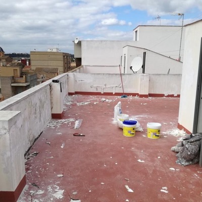 Reparación de paredes de terraza