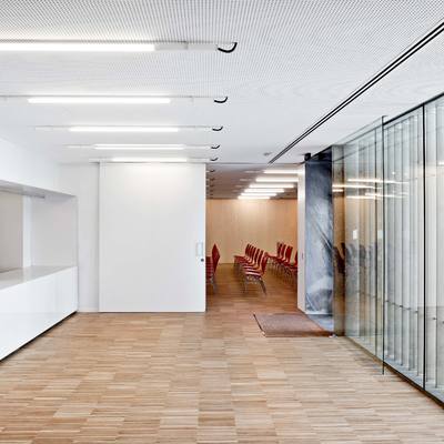 Iluminación de la residencia Can Travi de Barcelona