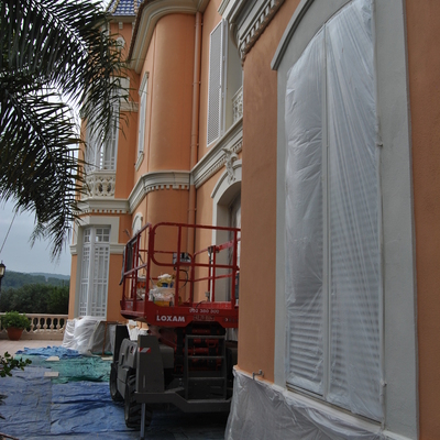 Restauración Fachada Y Pintura Casa Palaciega