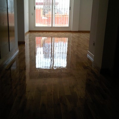 RESTAURACIÓN TABLILLA ROBLE CON NUDOS