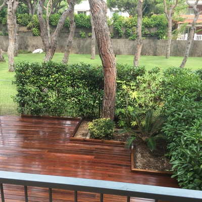 RESTAURACION TARIMA EXTERIOR IPE