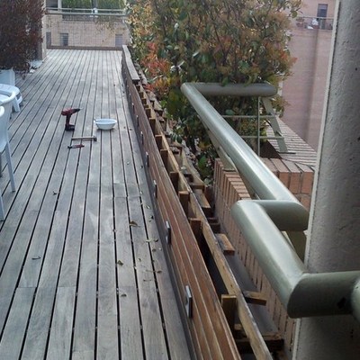 RESTAURACIÓN TARIMA EXTERIOR IPE