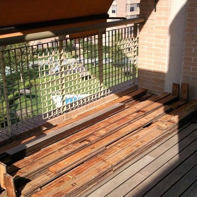 RESTAURACIÓN TARIMA EXTERIOR IPE