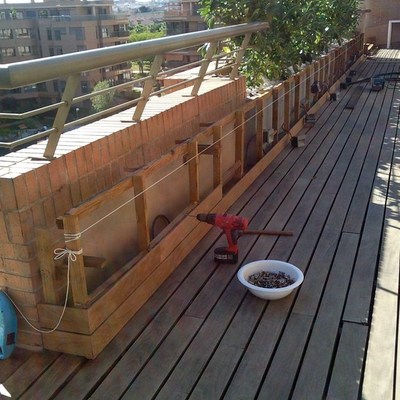 RESTAURACIÓN TARIMA EXTERIOR IPE