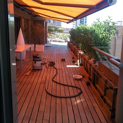 RESTAURACIÓN TARIMA EXTERIOR IPE