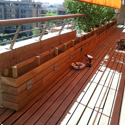 RESTAURACIÓN TARIMA EXTERIOR IPE