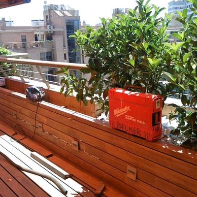 RESTAURACIÓN TARIMA EXTERIOR IPE