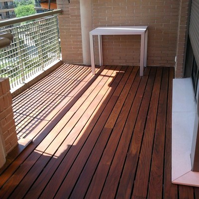 RESTAURACIÓN TARIMA EXTERIOR IPE