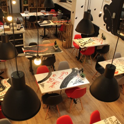 Resultado de mesas recicladas