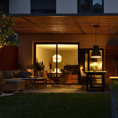 Jardín urbano en Barcelona