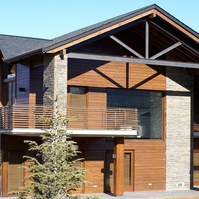 REVESTIMIENTO EXTERIOR EN MAMPOSTERÍA RÚSTICA.