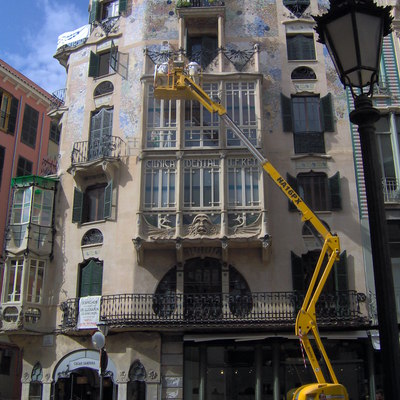 Restauración de fachada de Ca'n Rey