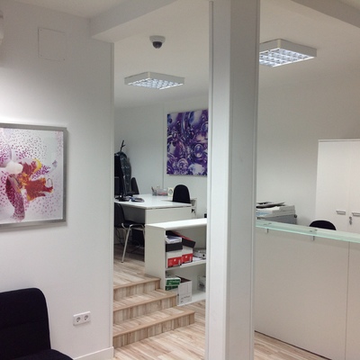 Sala de espera y recepción