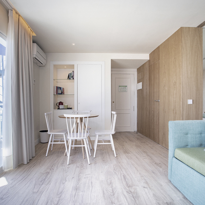 Sala de estar suite Hotel Palmasol