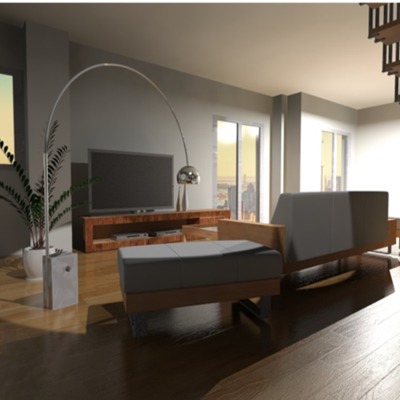 Salón vivienda en Boadilla del Monte