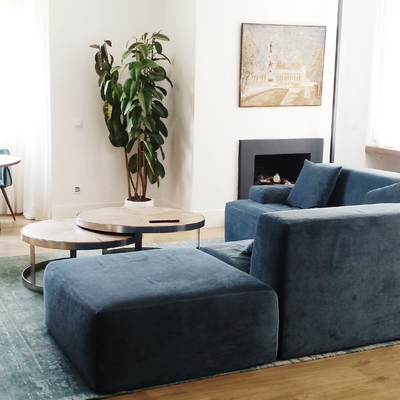 Un ático dúplex lleno de luz que trasmite alegría y bienestar