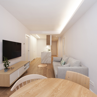 Salón abierto a la cocina | Sincro