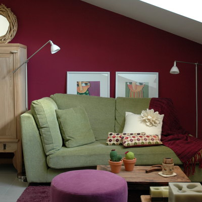 Proyecto De Interiorismo En Buhardilla Uceda.