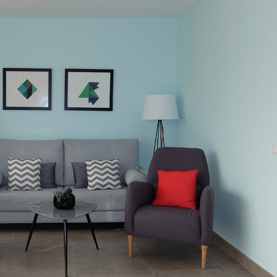 Salón-Comedor azulón